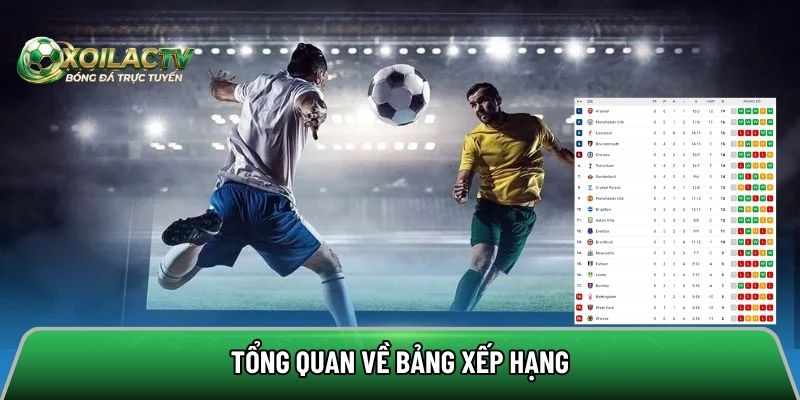 Giới thiệu về BXH bóng đá nơi cập nhật các thứ hạng mới nhất
