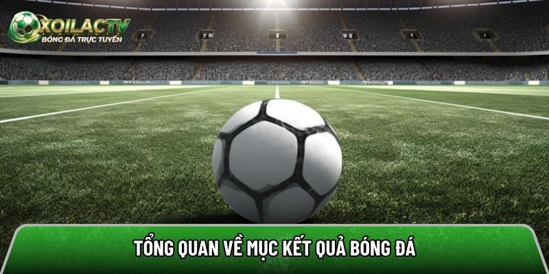 Kết quả bóng đá là nơi cập nhật các tỷ số sau mỗi trận đấu